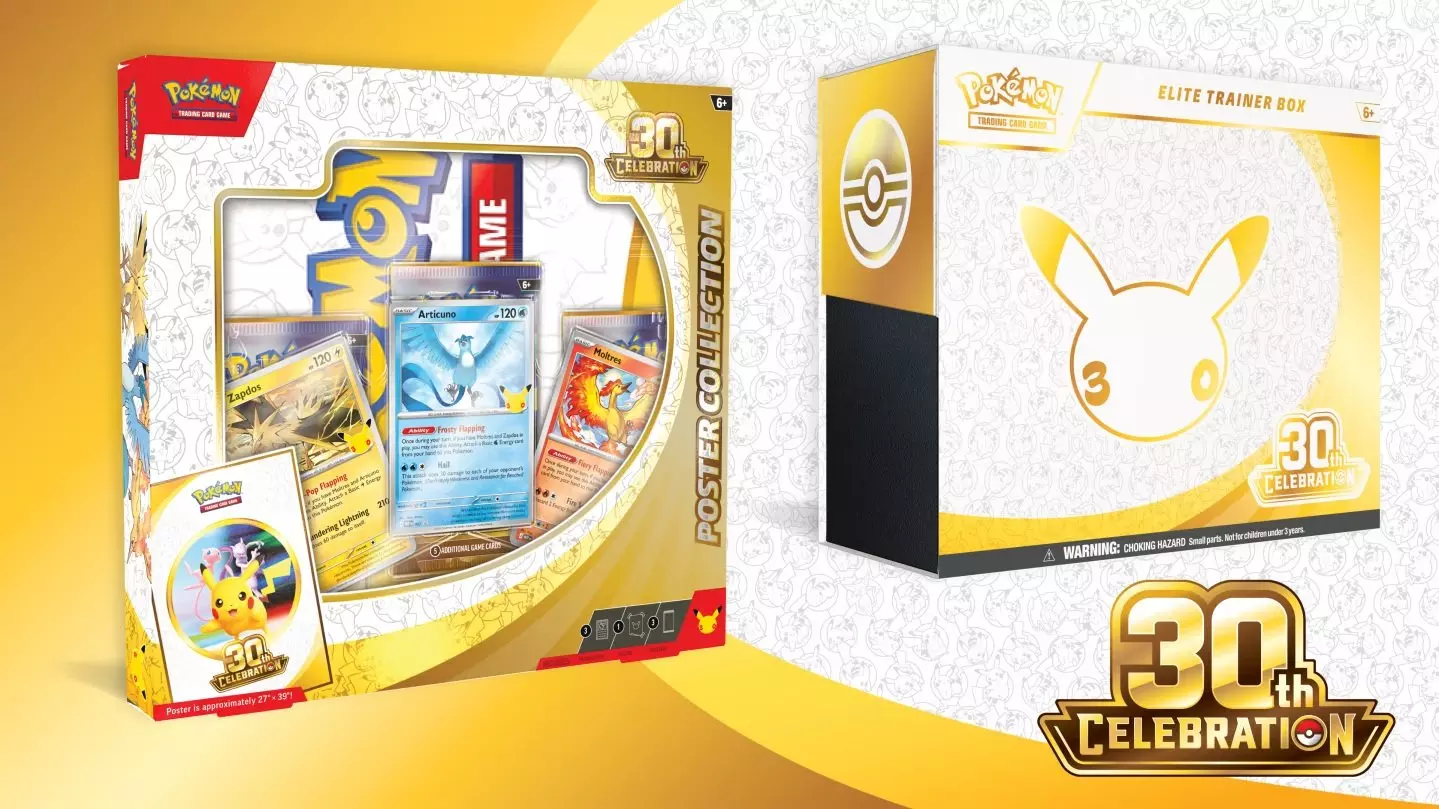Pokemon Trading Card Game: 30th Celebration Elite Trainer Box